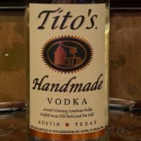Tito'S Handmade Vodka · Tito's Handmade Vodka is America's Original Craft Vodka produced in Austin, Texas