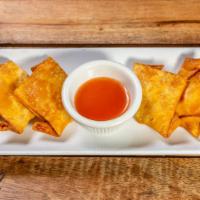 Fried Crab Wontons · Chinese dumpling that comes with filling.