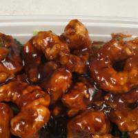 General Tso'S Shrimp · Spicy. Spicy deep fried breaded shrimp in General Tso sauce.