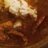 Chicken & Sausage Gumbo · Zesty Chicken & Sausage  Gumbo, seasoned to perfection with our signature choice of house bl...