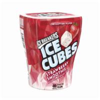 Ice Breakers Ice Cubes Strawberry Smoothie Sugar Free Gum - 40 Ct · 3.24 Oz