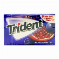 Trident Wild Blueberry Twist Sugar Free Gum · 1.37 Oz