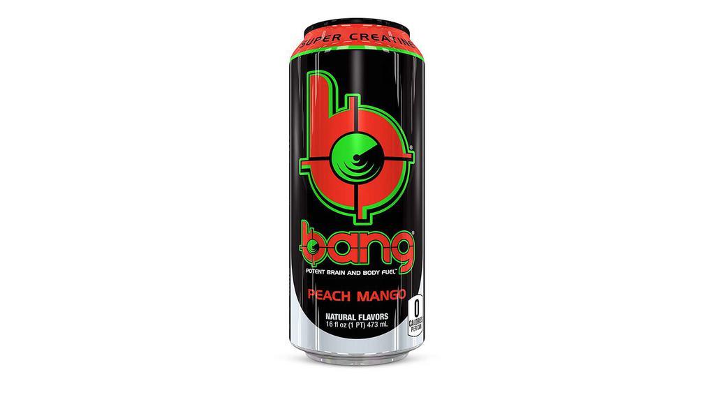 Bang Peach Mango Energy Drink · 16 Fl Oz