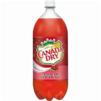 Canada Dry Cranberry Ginger Ale Soda · 2 LT