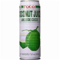 Foco Coconut Juice · 17.6 Oz