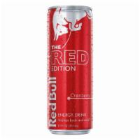 Red Bull Energy Drink, Cranberry, Red Edition · 12 Fl Oz