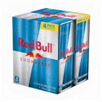 Red Bull Energy Drink, Sugar Free - Pack Of 4 · 8.4 Fl Oz