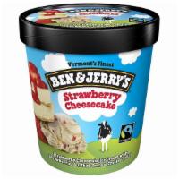 Ben & Jerry'S Ice Cream Strawberry Cheesecake · 16 Oz