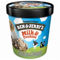 Ben & Jerry'S Milk And Cookies Ice Cream · 16 Oz