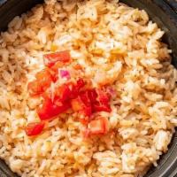 Jollof Rice · Dairy free, vegan. Traditional Nigerian spicy rice.