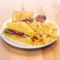 L.T Sandwich · Your choice of bread, bacon, lettuce, tomato, garlic mayo