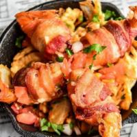 Bacon Wrapped Shrimp · 6 Jumbo Shrimp, Stuffed with Pepper Jack Cheese and Jalapeños Wrapped in Thick Cut Bacon and...