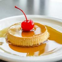 Flan · These items may be served raw or undercooked, or contain raw or undercooked ingredients. Con...
