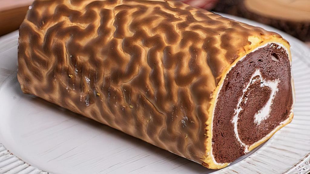 Tiger Cake Roll (Chocolate) · 