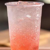 Lychee Rose Sparkling Water · 