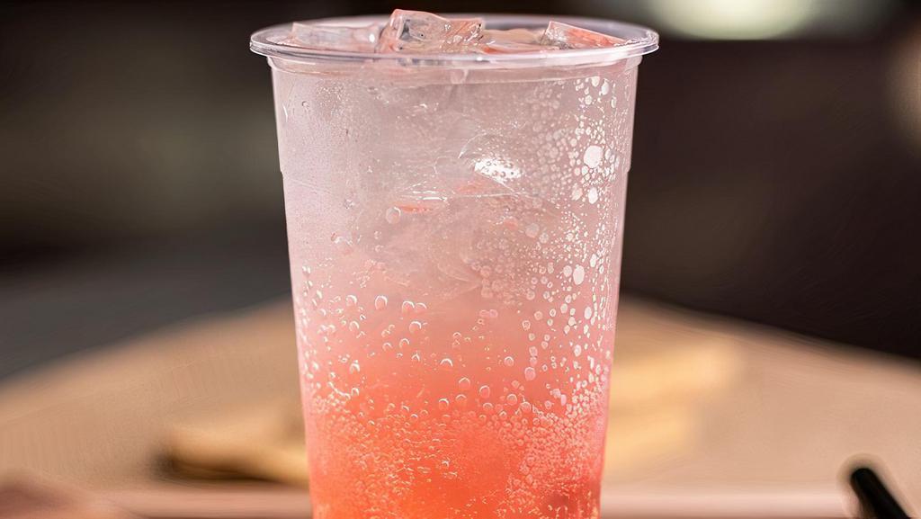 Lychee Rose Sparkling Water · 