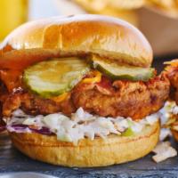Original Chicken Sandwich · Free Range/Halal Chicken Fillet  , Strips, or Wings on a Brioche Bun, with your choice of to...