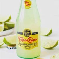 Topo Chico · Mexican mineral water.