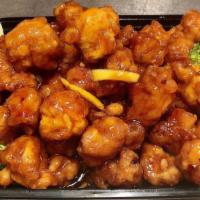 Chicken With Orange Flavor · Hot & Spicy.Crunchy chunks of chicken deep-fried until golden and marinated with delightful ...