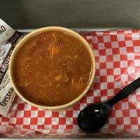 32 Oz Maryland Crab Soup · Made from Scratch with Fresh tomatos and vegetables.