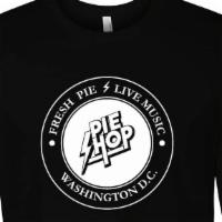 Pie Shop Longsleeve Shirt · Pie Shop longsleeve shirt in black with the circular logo on the front in white.  Please not...