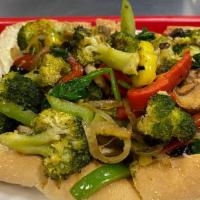 Grilled Vegetable Sub · 