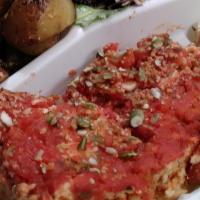 Worlds Best' Lasagne (Vegan) · Vegan and gluten free. Cauliflower, almonds & sun dried tomato add the texture, flavors reso...