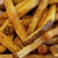 Fresh Cut Fries · Choose from plain to 3 other variety flavors of our fresh cut fries.