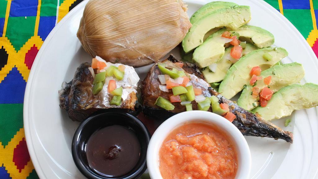 Kenkey With Fish · Choice of fried or grilled fish.