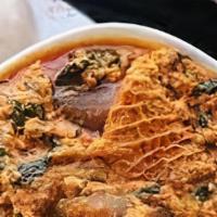 Egusi With Assorted Meat · 