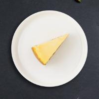 Ny Cheesecake · Original New York cheesecake is decadently rich in taste, but fluffy in texture. It is also ...