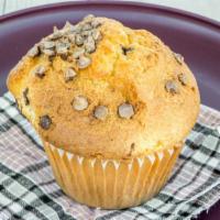 Muffin · Your choice of cream cheese, blueberry or banana nut muffin, chocolates chips, pineapple.
