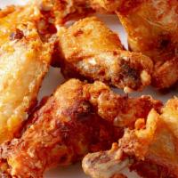 Jumbo Buffalo Wings · Ten wings with one packaged of dressing. Extra dressing $0.85