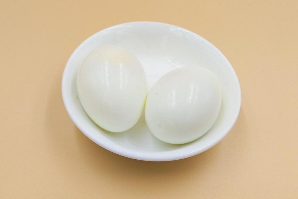 Boil Egg (2) · Two boiled eggs.