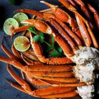 Snow Crab Leg · Each pound of seafood is served with 1 pc. corn and 1 pc. potato.