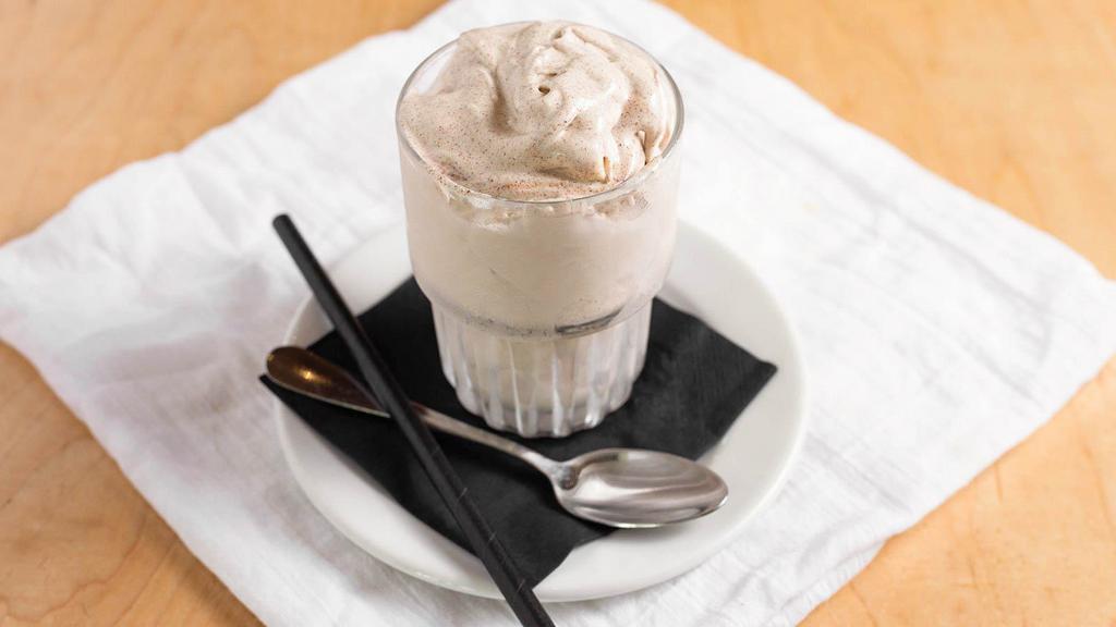 Chocolate Shake · Rich homemade chocolate fudge sauce, hand-spun with our decadent, made-to-order vanilla ice cream.