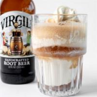 Root Beer Float · Root Beer poured over our rich, made-to-order vanilla ice cream.