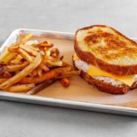 Tuna Melt Sandwich · We start with our classic tuna salad and cover it with white American cheese, then melt it a...