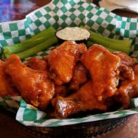 Wings O'Malley · Crisp fried, juicy bone-in chicken wings or breaded boneless chicken tossed in your choice o...