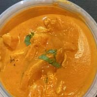 Kids Butter Chicken Or Paneer · Indian dish. Choice of butter chicken or butter paneer. Served with naan or rice.