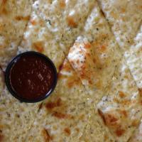 Funky Dough · Funky cut dough covered with Italian seasoning and grinders five-chz blend, served with rock...