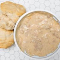 Sausage Gravy · w/choice of home fries, toast or biscuits.