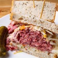 Katz'S Pride #1 · Corned beef, Russian dressing, and coleslaw. Recommended on rye