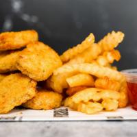 Combo 8 Impossible Chicken Nuggets  · 8 Crispy Impossible chicken nuggets fried to perfection and served with fries along with you...
