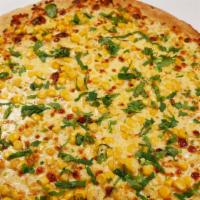  Elote · Elote pizza is everything you love about elote piled onto crust original! Grilled elote corn...