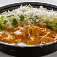 Shahi Paneer Meal · Cubed homemade cheese cooked in a creamy tomato sauce.