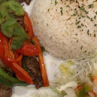 White Rice With Beans/Arroz Blanco Con Habichulas · 