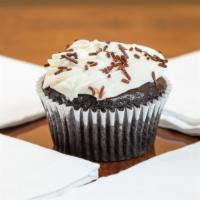 Chocolate Cream Cheese · Our classic chocolate cupcake topped with cream cheese frosting and garnished with chocolate...