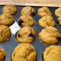 Mini Muffins · 6 Pack of Chocolate Chocolate Chip or Pumpkin Chocolate Chip Mini Muffins