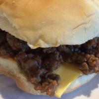 Sloppy Joe (32 Oz) · Lean Ground Beef stewed in our special smokey, tangy, Sauce!